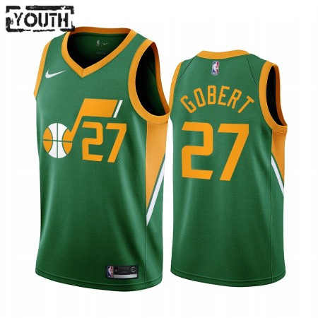 Maillot Basket Utah Jazz Rudy Gobert 27 2020-21 Earned Edition Swingman - Enfant